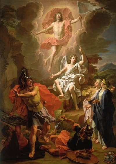 The Resurrection of Christ by Noël Coypel